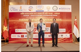Công Ty Chứng Khoán ACB nhận cú đúp giải thưởng tại Lễ công bố Thương Hiệu Mạnh ASEAN 2025